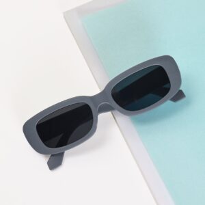 Square Frame Tinted Lens Fashion Glasses